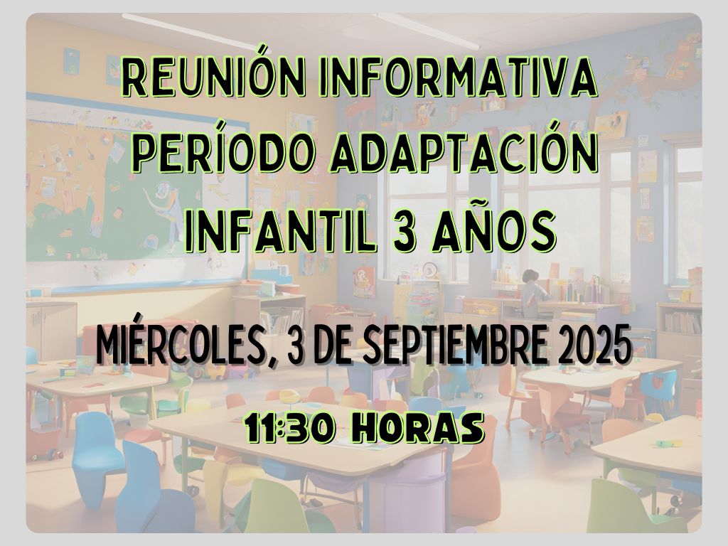 Reunión inf inicio 25/26